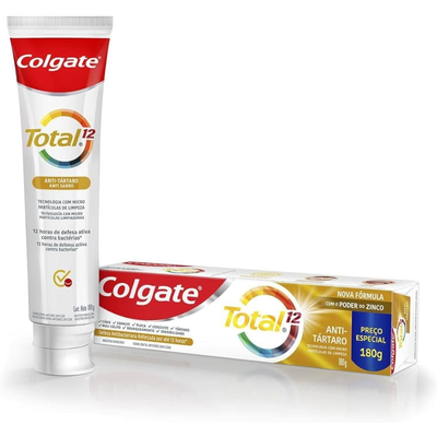 Colgate Creme Dental Total 12 Anti Tártaro 180G